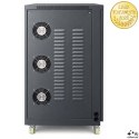 Qoltec Trójfazowy stabilizator napięcia AVR MULTIPROTECTION | 40kVA | Dokładność ± 3% | Serwomotor 3F | LCD | Expert Line