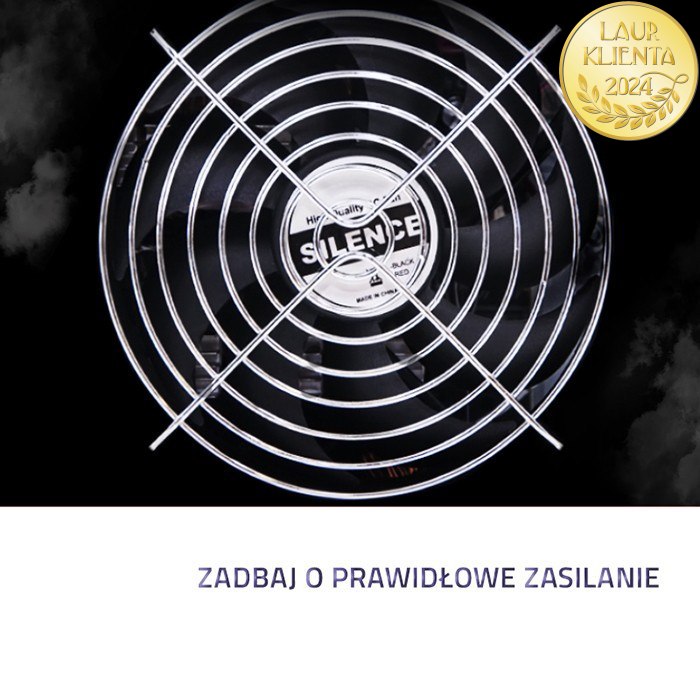 Qoltec Zasilacz ATX Wind 525W 80 Plus