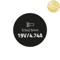 Qoltec Zasilacz do Asus 90W | 19V | 4.74A | 5.5*2.5 | +kabel zasilający